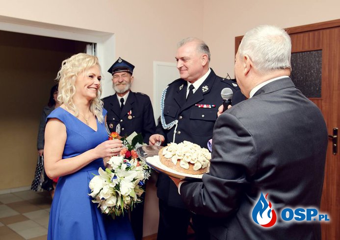 Ślub komendanta gminnego OSP Ochotnicza Straż Pożarna