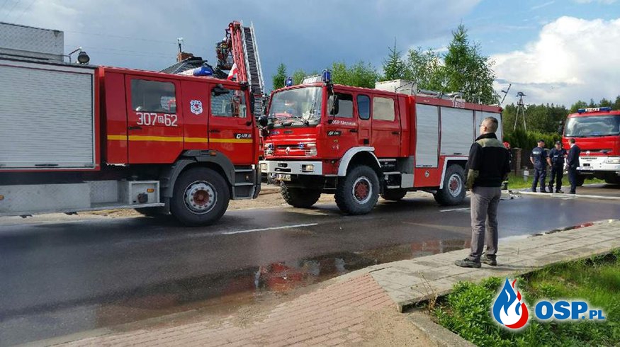 Pożar przedszkola w Ignatkach. OSP Ochotnicza Straż Pożarna