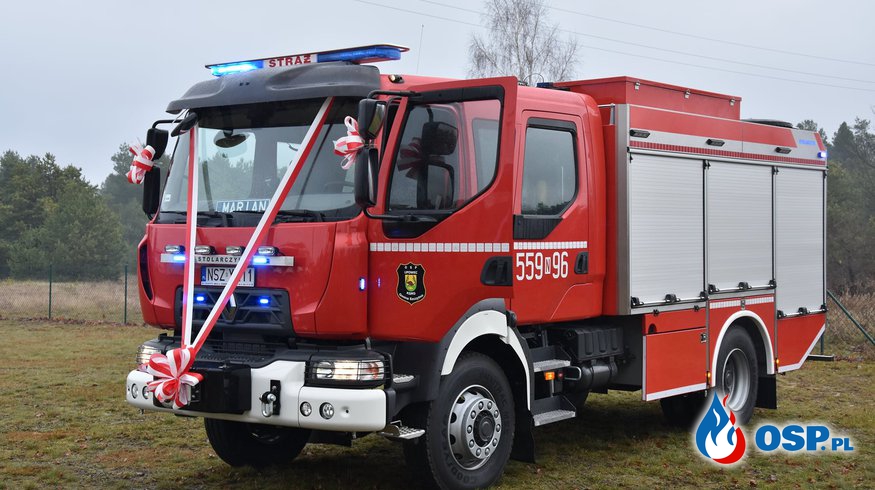 Nowy wóz ratowniczo-gaśniczy dla OSP Lipowiec. „Marian" kosztował blisko 800 tys. zł. OSP Ochotnicza Straż Pożarna