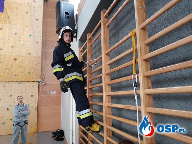 Zajęcia MDP - "Prace na wysokości" OSP Ochotnicza Straż Pożarna