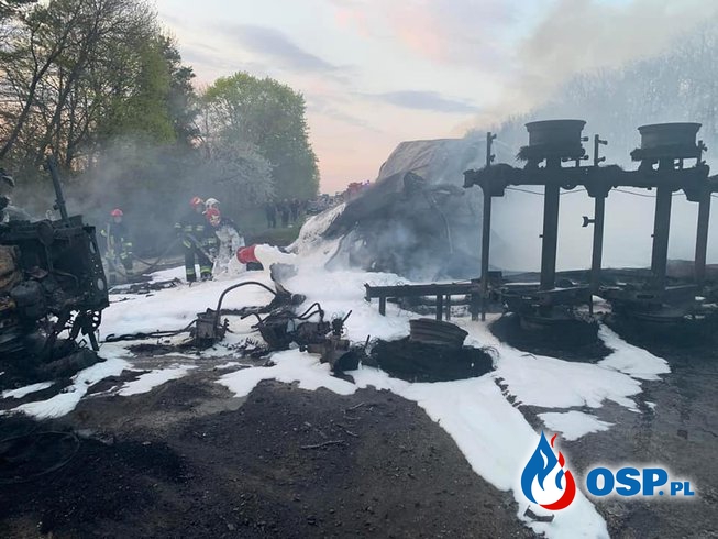 26 osób zginęło, 12 jest rannych. Dramatyczny wypadek na Ukrainie. OSP Ochotnicza Straż Pożarna