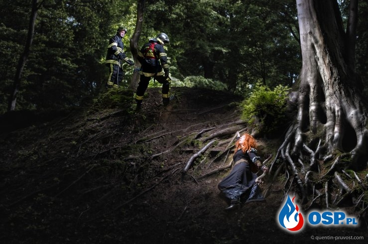 Wyjątkowy kalendarz francuskich strażaków w świecie bajek i superbohaterów OSP Ochotnicza Straż Pożarna