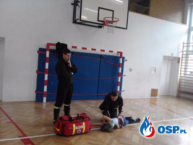 Lekcje pierwszej pomocy w ZS w Babicach / Pożar sadzy w Wygiełzowie OSP Ochotnicza Straż Pożarna