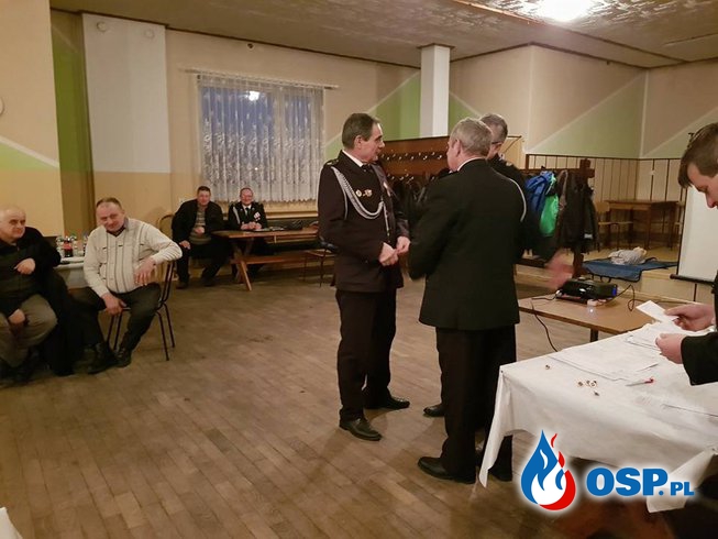 Walne Zebranie członków Ochotniczej Straży Pożarnej w Lubecku. OSP Ochotnicza Straż Pożarna