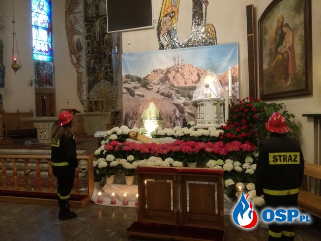 Wiara i tradycja - strażacy podczas Triduum Paschalnego OSP Ochotnicza Straż Pożarna