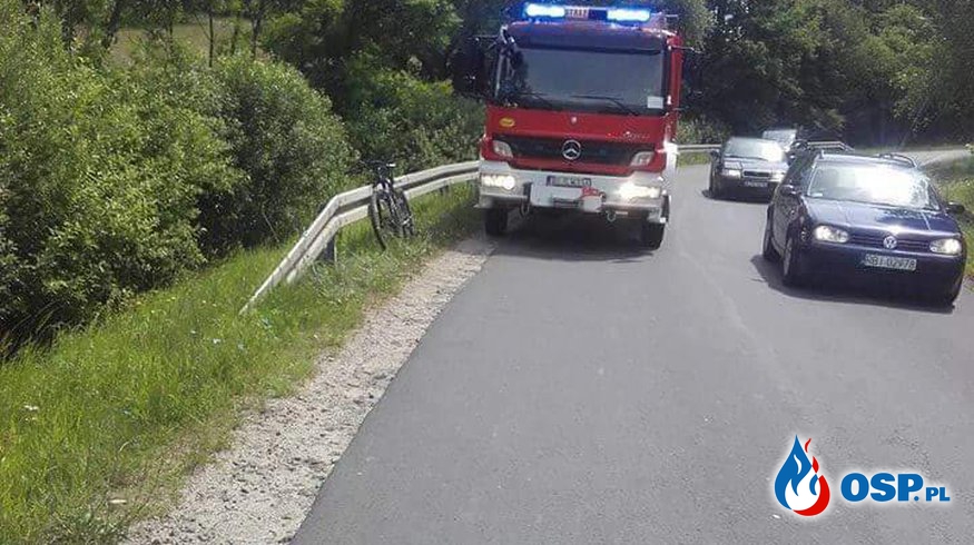 Kolizja drogowa w Berezce OSP Ochotnicza Straż Pożarna