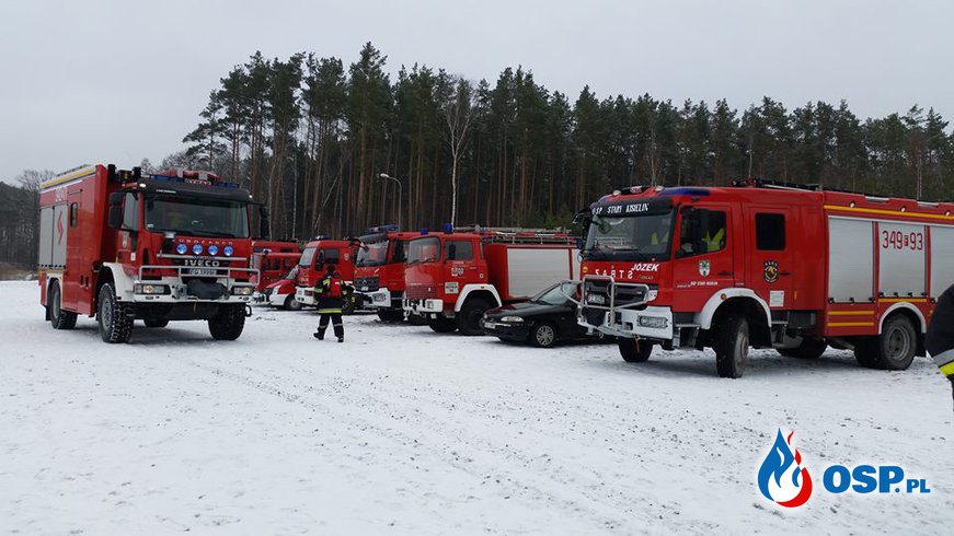 Szkolenie z zakresu ratownictwa lodowego OSP Ochotnicza Straż Pożarna