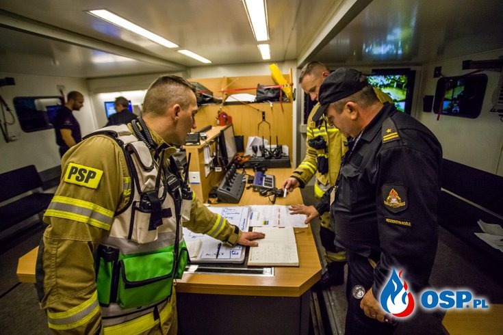 Blisko 400 strażaków ćwiczyło w ramach krajowych manewrów ratowniczych "Opolskie 2021" OSP Ochotnicza Straż Pożarna