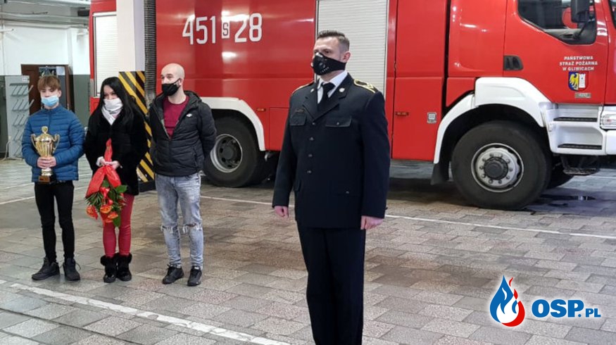 Strażak z Gliwic w czasie wolnym od służby uratował 14-latka OSP Ochotnicza Straż Pożarna