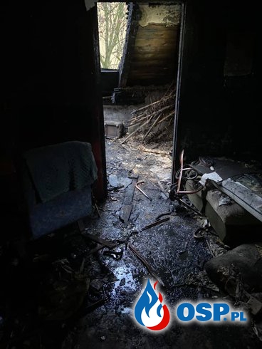 Tragiczny pożar kamienicy w Katowicach. Zginął mężczyzna. OSP Ochotnicza Straż Pożarna