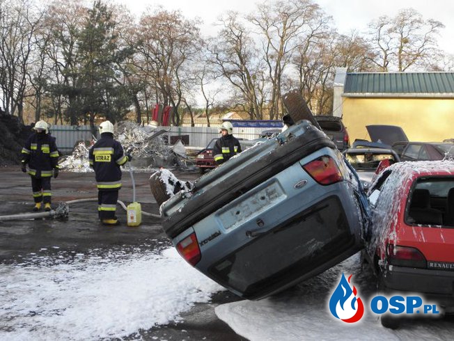 Warsztaty z zakresu ratownictwa drogowego OSP Ochotnicza Straż Pożarna