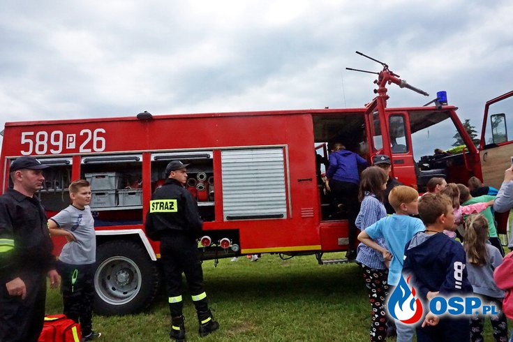 Pokaz Ratownictwa medycznego w szkole w Różannie OSP Ochotnicza Straż Pożarna