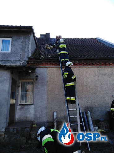 Kolejny pożar budynku wielorodzinnego w miejscowości Smykowo OSP Ochotnicza Straż Pożarna