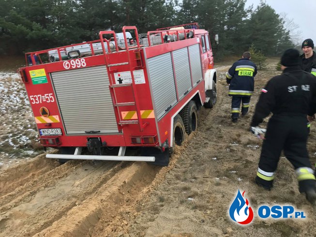 Ćwiczenia na poligonie w miejscowości Grochale Nowe (2017) OSP Ochotnicza Straż Pożarna