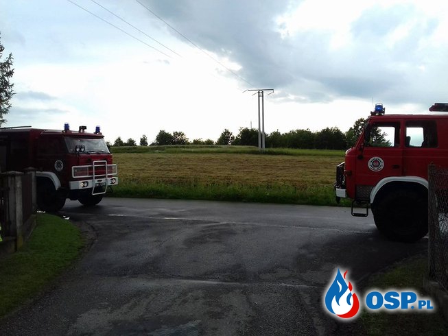 BURZA-08.07.2017 OSP Ochotnicza Straż Pożarna