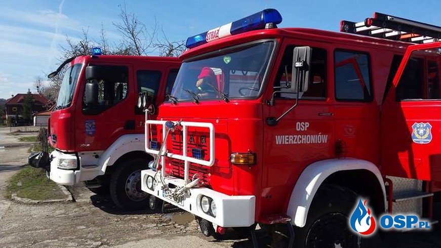 Ćwiczeniach na obiekcie Pensjonat Kazimierski OSP Ochotnicza Straż Pożarna