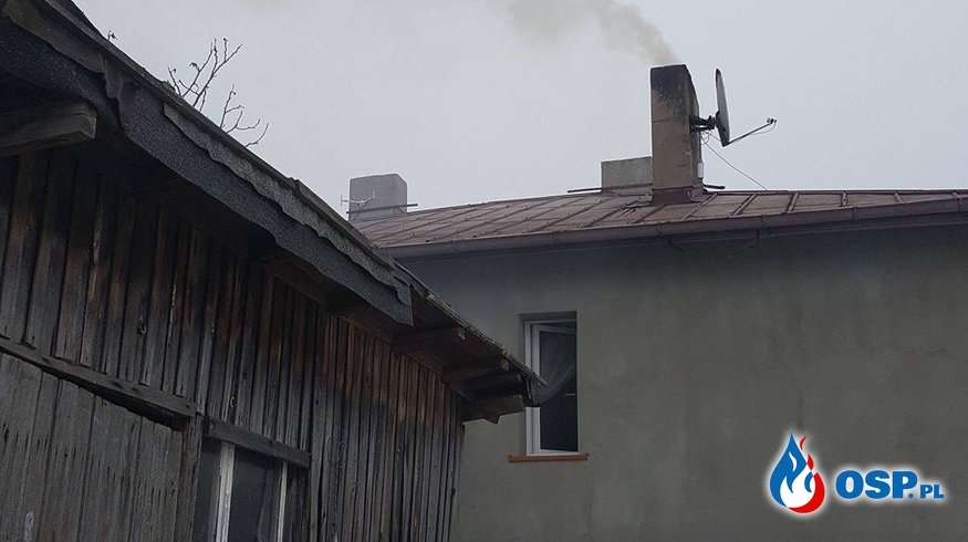 Pożar przewodu kominowego Igncówka III OSP Ochotnicza Straż Pożarna