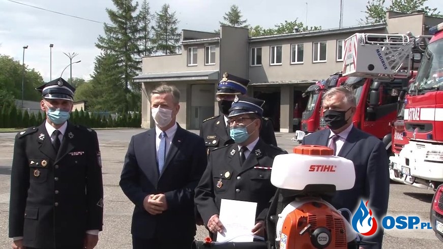 53 jednostki OSP otrzymały sprzęt z Małopolskiej Tarczy Antykryzysowej OSP Ochotnicza Straż Pożarna