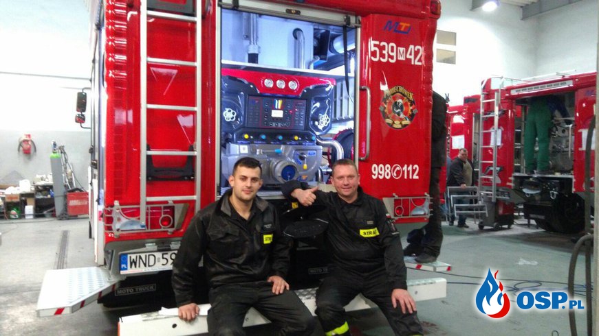 Nowy wóź strażacki ! OSP Ochotnicza Straż Pożarna