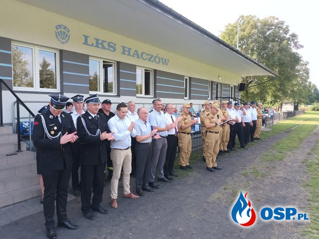 Gminne zawody sportowo-pożarnicze Haczów 2023 OSP Ochotnicza Straż Pożarna
