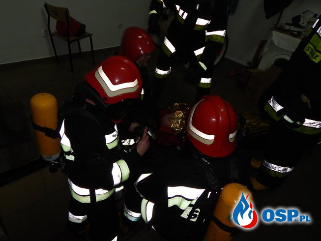 Ćwiczenia z zakresu ewakuacji poszkodowanych 2014r. OSP Ochotnicza Straż Pożarna