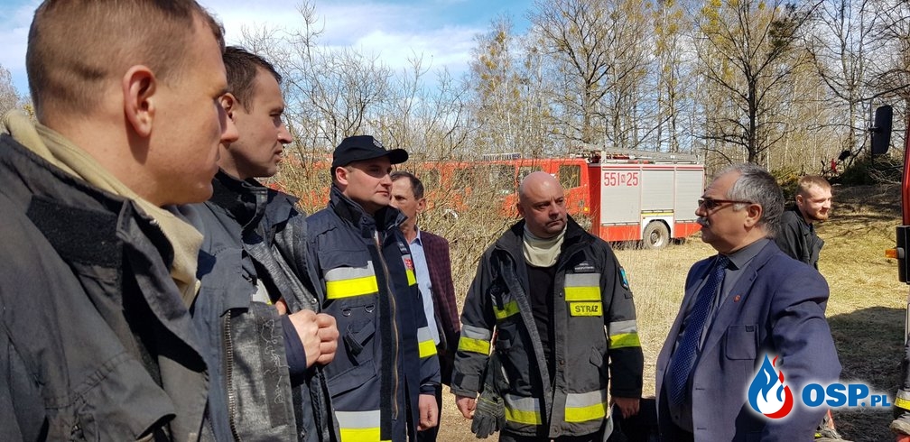 Pożar w Biebrzańskim Parku Narodowym OSP Ochotnicza Straż Pożarna