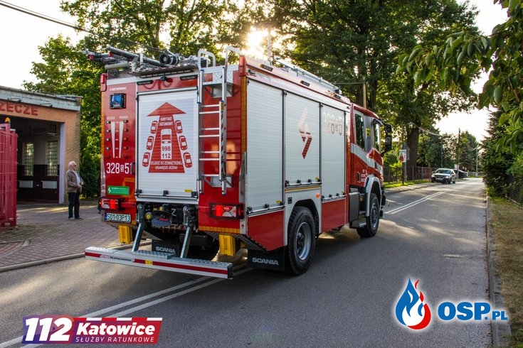 Nowy wóz GCBA 5/32 Scania XT P370 już w OSP Katowice - Zarzecze OSP Ochotnicza Straż Pożarna