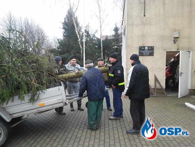Stroimy się na Święta Bożego Narodzenia OSP Ochotnicza Straż Pożarna