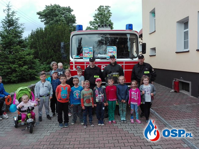 Miesiąc czerwiec dla dzieci. OSP Ochotnicza Straż Pożarna