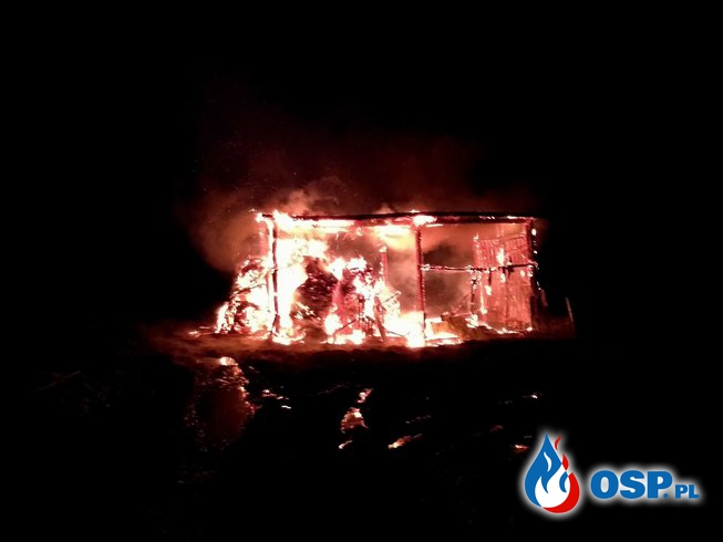 Pracowita pierwszy dzień 2018 roku OSP Ochotnicza Straż Pożarna