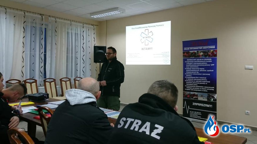 Biały Bór. Kurs Kwalifikowanej Pierwszej Pomocy Dla OSP z Powiatu Szczecineckiego OSP Ochotnicza Straż Pożarna