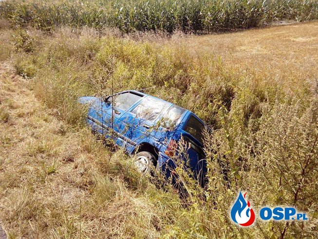 Wypadek samochodowy [34/2017] OSP Ochotnicza Straż Pożarna
