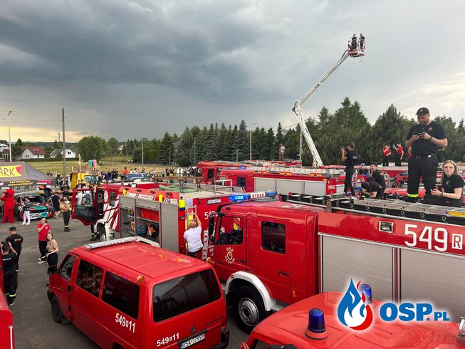 Nocna Jazda Ratowników dla Marcelinki OSP Ochotnicza Straż Pożarna