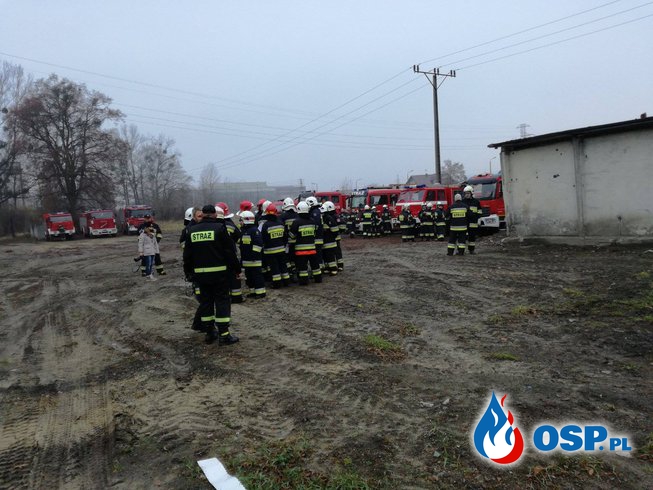 [44/2016] Ćwiczenia kompanii odwodowej nr.11 OSP Ochotnicza Straż Pożarna
