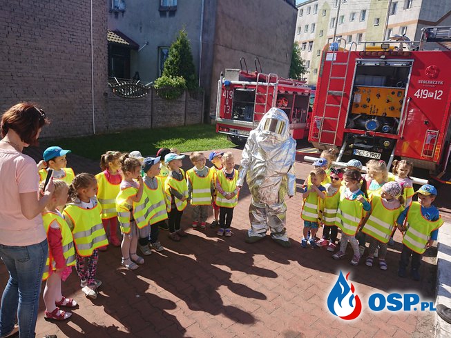 Przedszkolaki odwiedziły nas w remizie OSP Ochotnicza Straż Pożarna