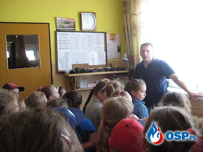 Kontrola gotowości bojowej oraz wizyta dzieci OSP Ochotnicza Straż Pożarna