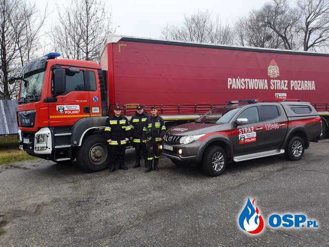 Polscy strażacy wyruszyli z pomocą humanitarną do Albanii OSP Ochotnicza Straż Pożarna