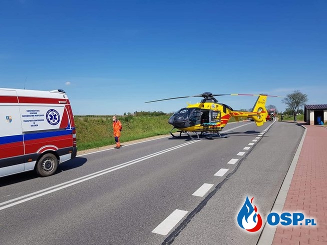 Dwie osoby zginęły w wypadku na DK 9 w Goźlicach OSP Ochotnicza Straż Pożarna