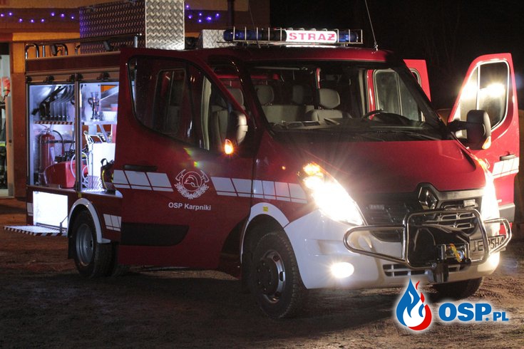 Nowy samochód Ratowniczo-gaśniczy OSP Ochotnicza Straż Pożarna