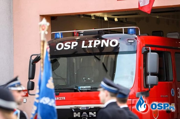 Nowoczesna remiza stała się domem strażaków z OSP Lipno OSP Ochotnicza Straż Pożarna