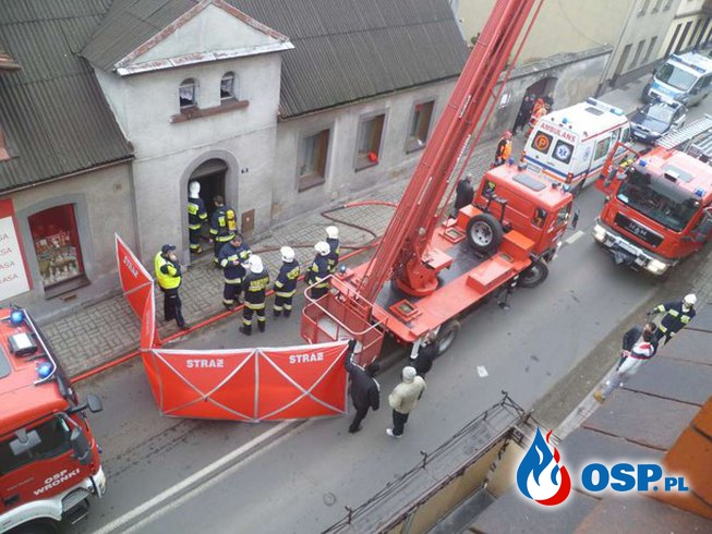 Pożar budynku mieszkalnego - Wronki. OSP Ochotnicza Straż Pożarna