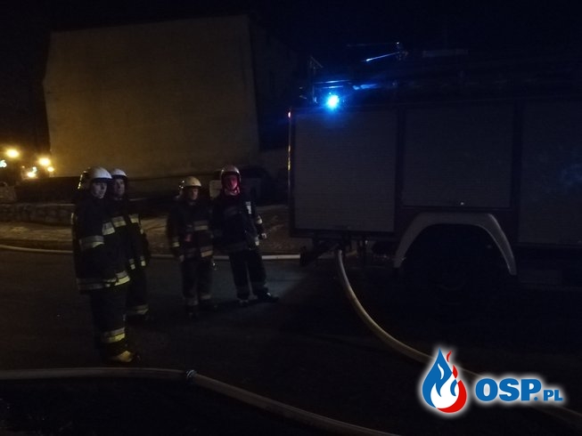 Pożar stodoły - Krzanowice OSP Ochotnicza Straż Pożarna