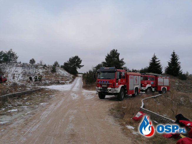 Coroczne ćwiczenia doskonalające na lodzie OSP Ochotnicza Straż Pożarna
