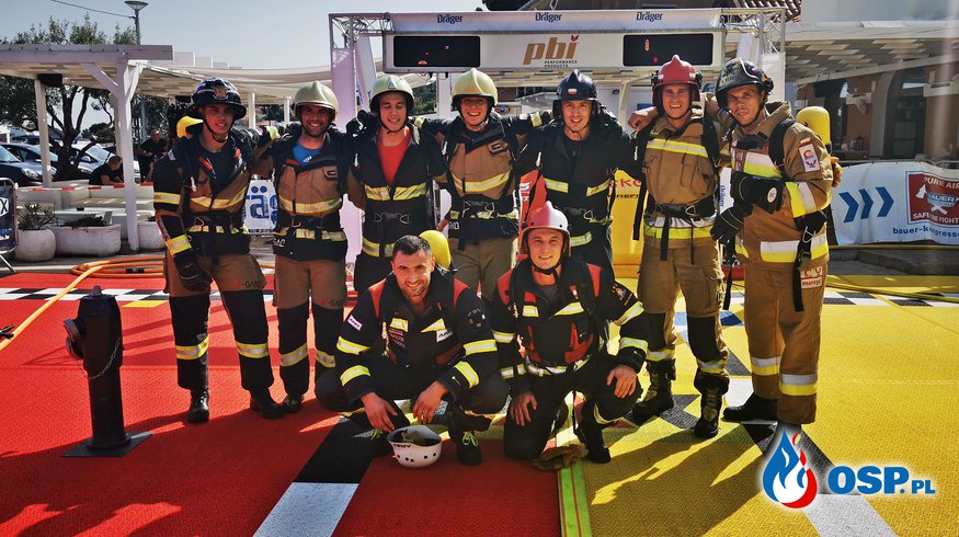 Polscy strażacy wrócili z Chorwacji z medalami. Za nimi FireFit Championships Europe Tour 2021. OSP Ochotnicza Straż Pożarna
