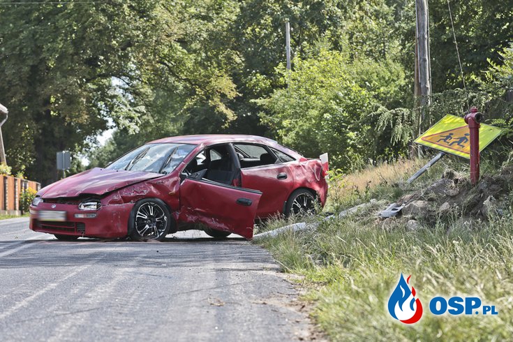 Tragiczna seria wypadków w okolicy Leśniowa Wielkiego - ku przestrodze OSP Ochotnicza Straż Pożarna