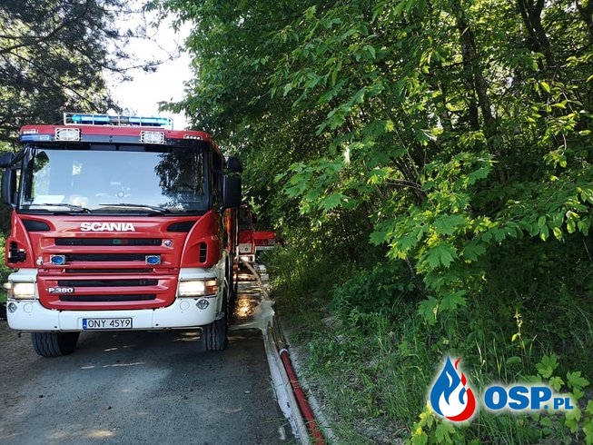 Strażak ranny podczas akcji gaśniczej w Głuchołazach OSP Ochotnicza Straż Pożarna
