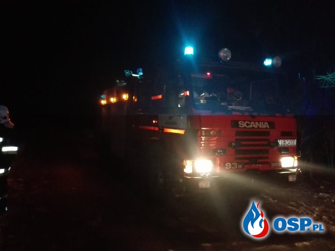 Pożar sadzy w kominie - miejscowość Biała OSP Ochotnicza Straż Pożarna