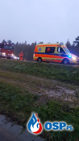 Wypadek na A4 240km kierunek katowice OSP Ochotnicza Straż Pożarna