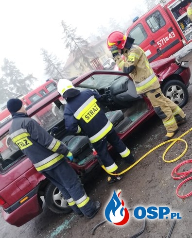 Ćwiczenia z zakresu ratownictwa technicznego OSP Ochotnicza Straż Pożarna