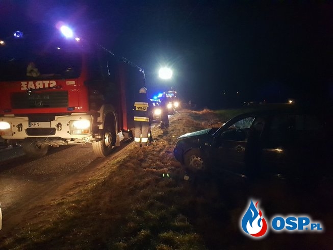Wypadek Zasonie gmina Nowe Miasto OSP Ochotnicza Straż Pożarna